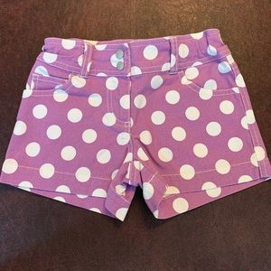 Mini Boden Heart Pocket Shorts